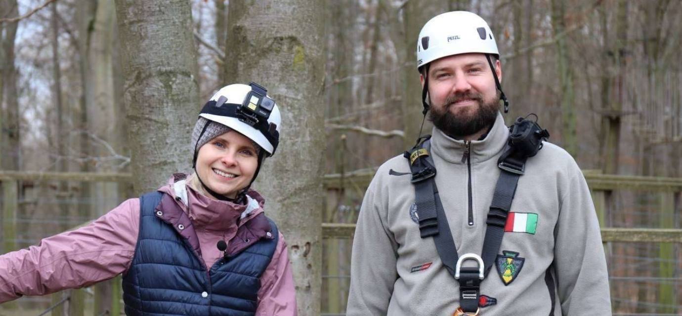 Angst im Kletterwald Gießen