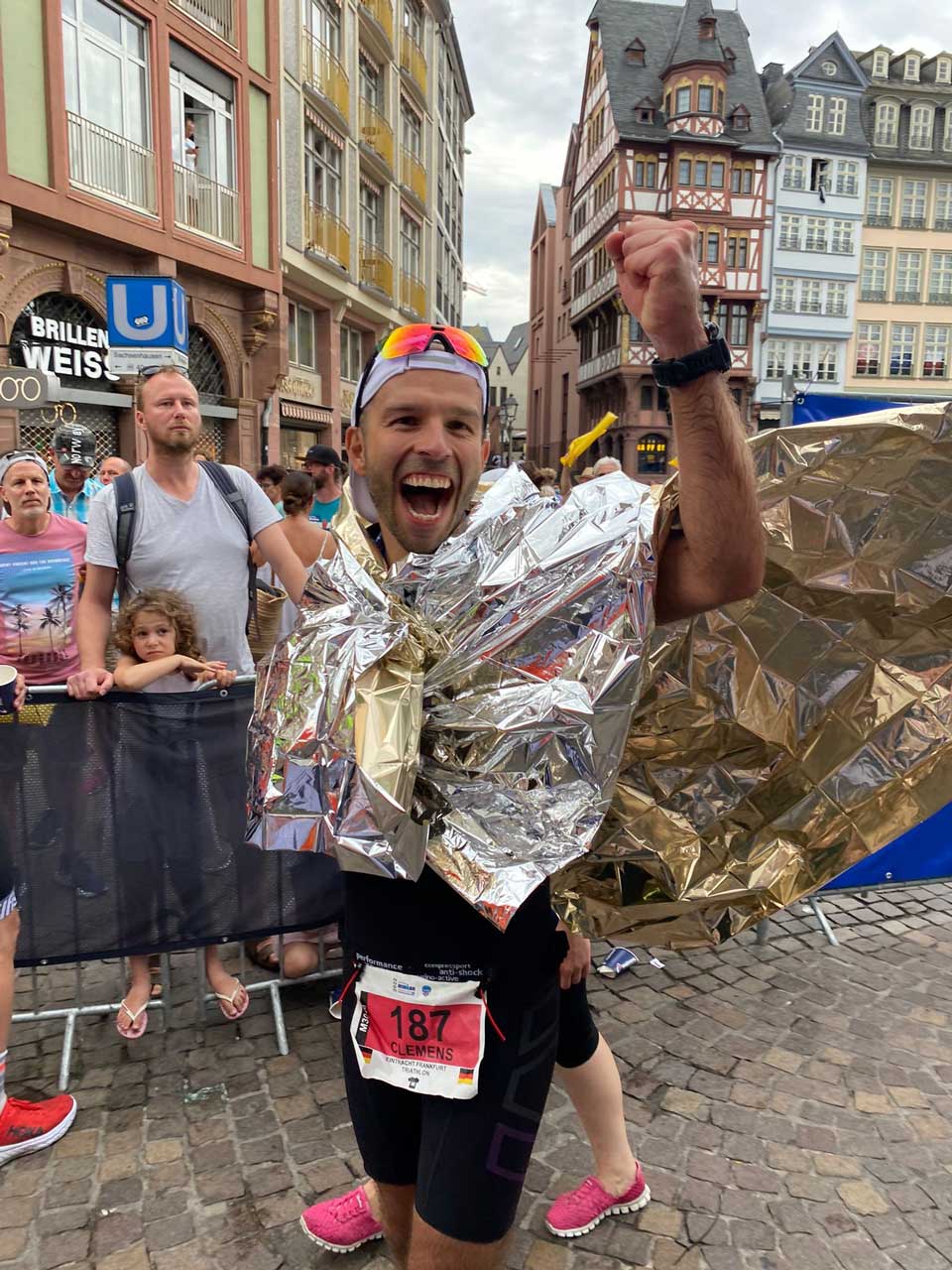 Clemens nach dem Ironman 2022