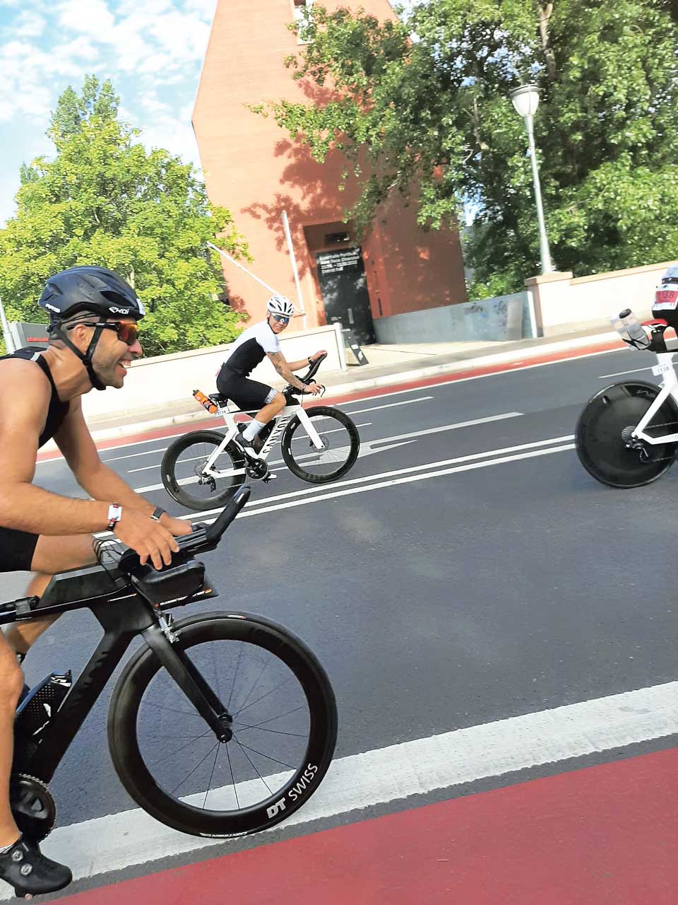 Radfahren beim Ironman