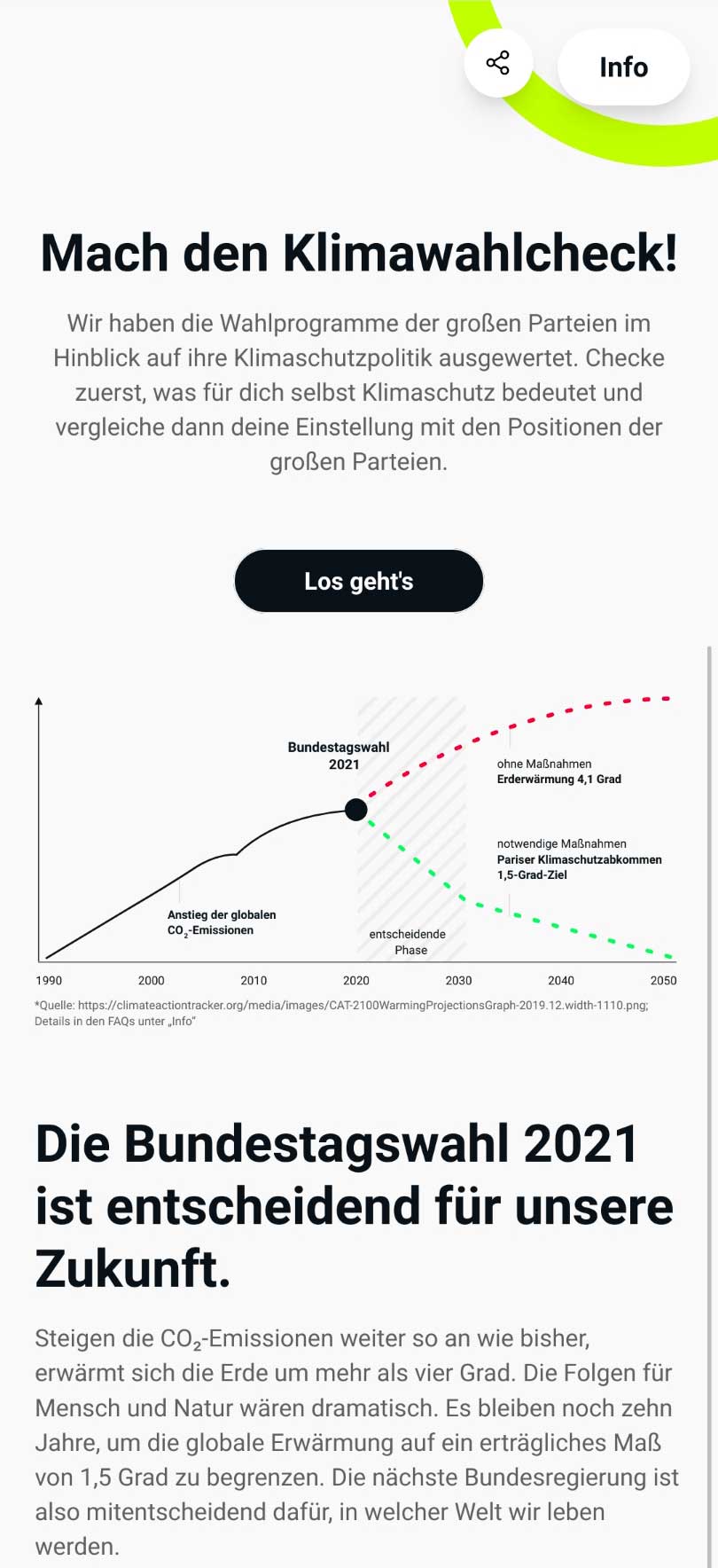 Die Klimakrise in den Wahlprogrammen zur Bundestagswahl 2021