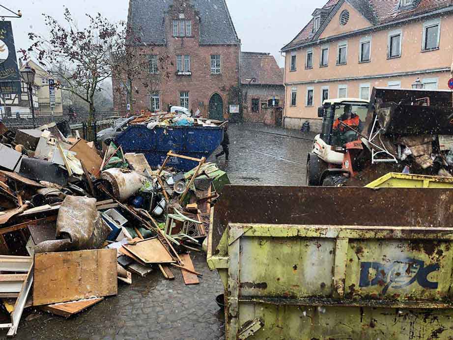 Hochwasser in Büdingen