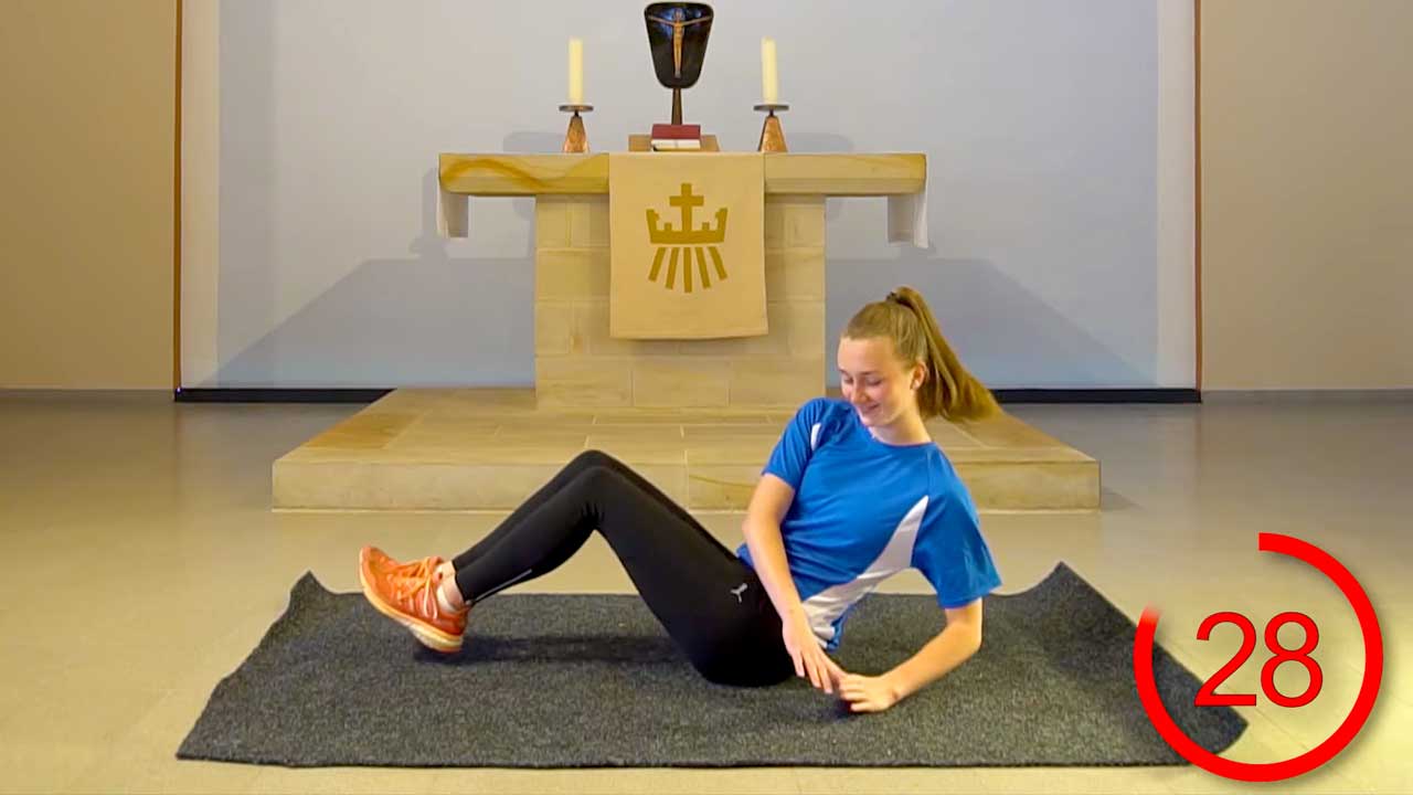 Workoutgottesdienst an Ostern