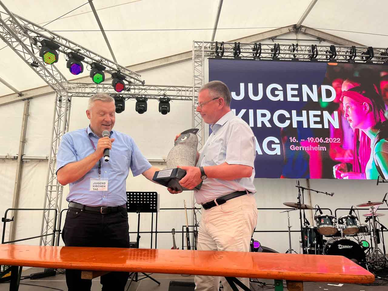 Übergabe des Staffelstabs