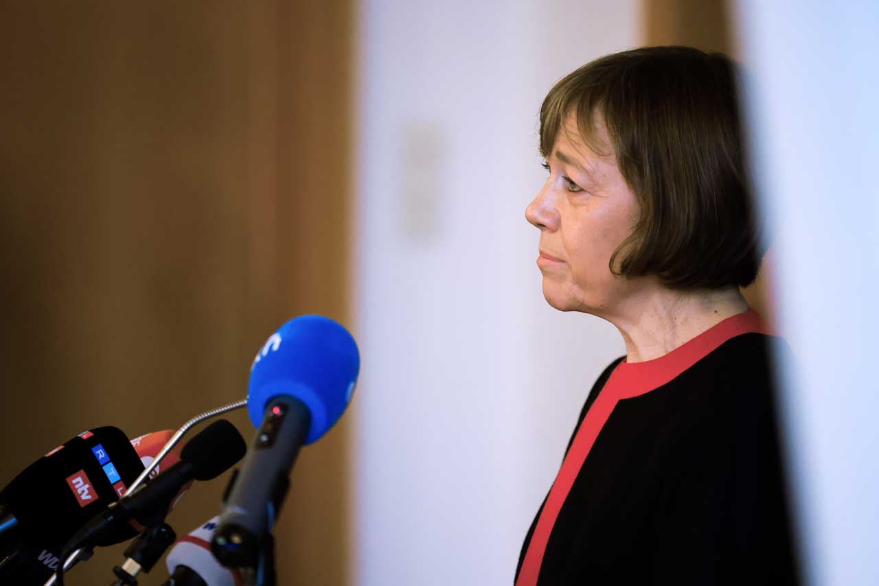 Pressekonferenz vom Rücktritt Annette Kurschus'