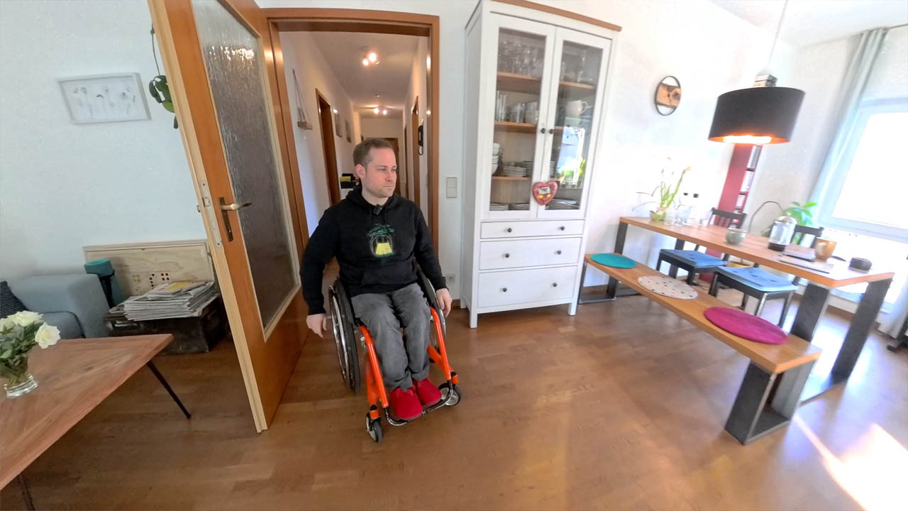 Lucas lebt barrierearm