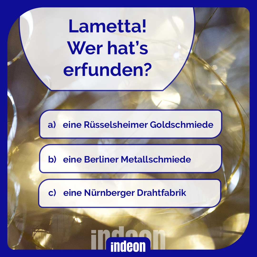 Lametta! Wer hat's erfunden?