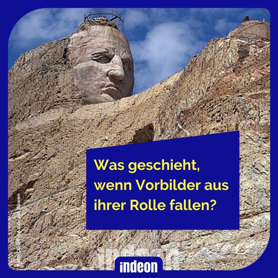 Allein der Arm der Crazy-Horse-Statue soll so lang wie ein Fußballfeld werden.