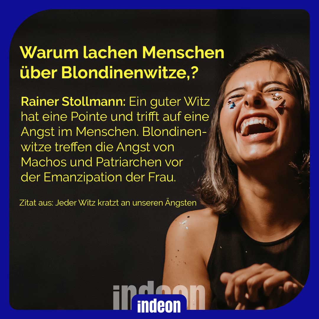 Warum lachen Menschen über Blondinenwitze?