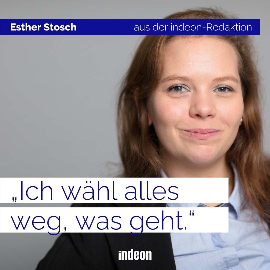 Esther wählt immer