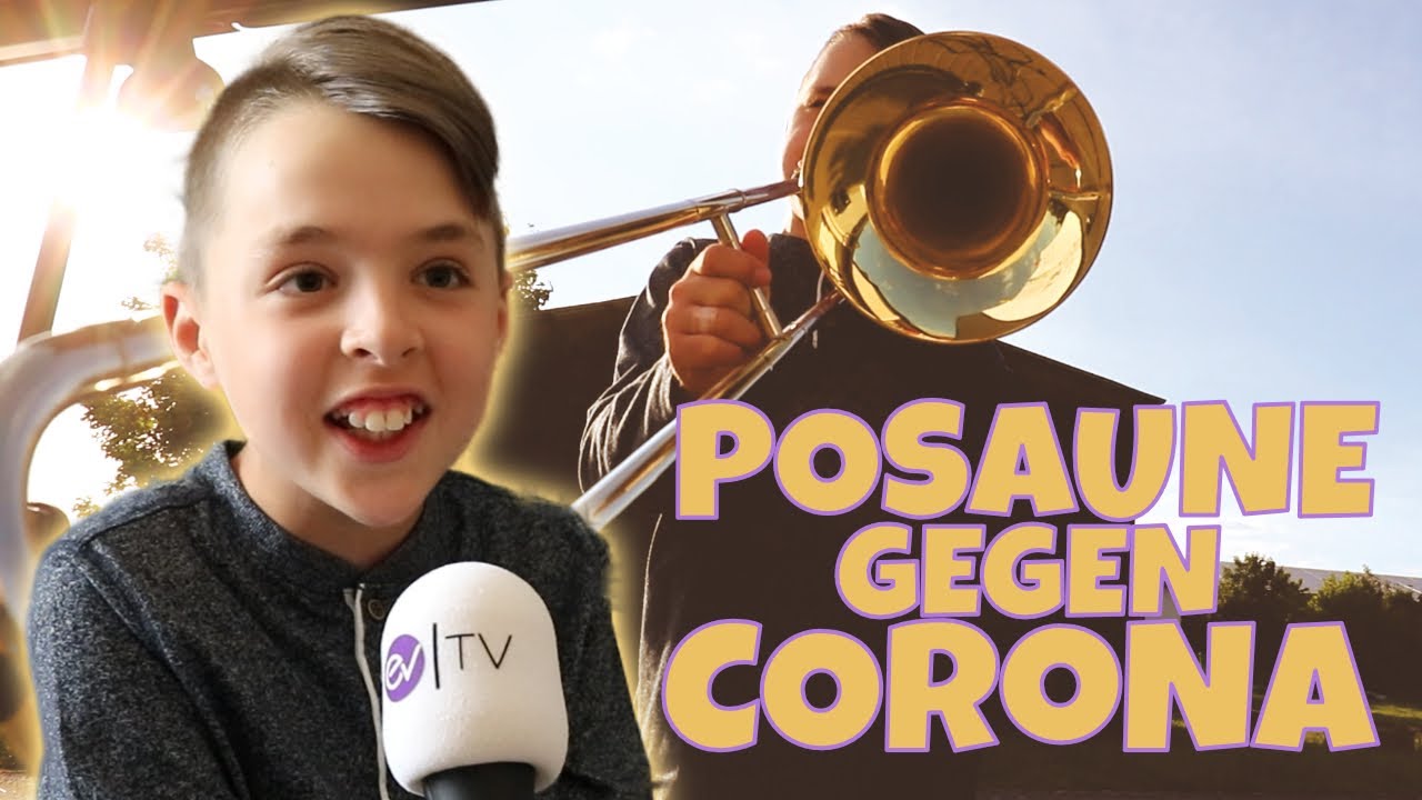 Mit Posaune gegen Corona