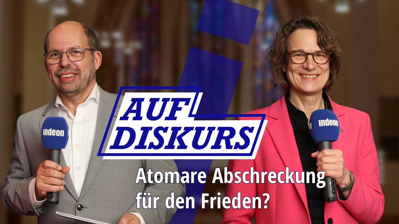 Atomare Abschreckung für den Frieden? Kirchenpräsidentin Tietz im Talk | indeon